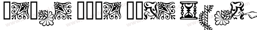 Adobe Wood Type Ornaments字体转换